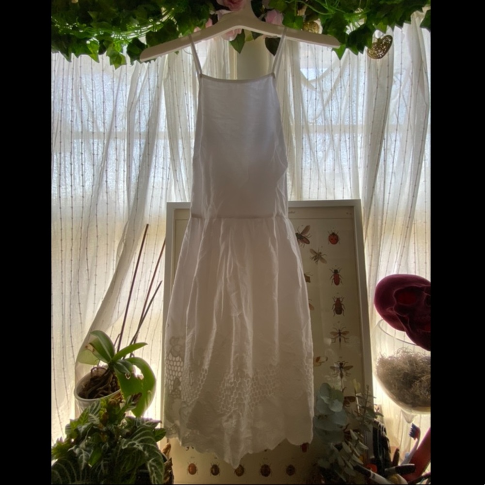 COSTUME halloween idea - angel. white overall/jumper overlayer